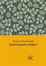 Werner Munzinger - Ostafrikanische Studien
