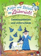 Corina Beurenmeister, Loewe Lernen und Rätseln - Malen und Rätseln im Zauberwald - Gemeinsamkeiten und Unterschiede