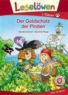 Sandra Grimm, Dominik Rupp, Loewe Erstlesebücher, Loewe Erstlesebücher - Leselöwen - Der Goldschatz der Piraten