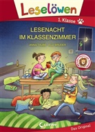 Anna Madouche, Anna Taube, Elli Bruder, Loewe Erstlesebücher, Loewe Erstlesebücher - Leselöwen 1. Klasse - Lesenacht im Klassenzimmer (Großbuchstabenausgabe)