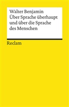 Walter Benjamin, Fre Lönker, Fred Lönker - Über Sprache überhaupt und über die Sprache des Menschen