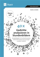 Stefan Schäfer - 40 x Gedichte analysieren in Stundenbildern 5-6