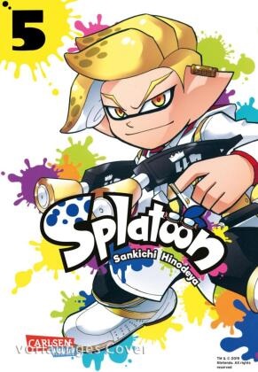 Sankichi Hinodeya - Splatoon. Bd.5 - Das Nintendo-Game als Manga! Ideal für Kinder und Gamer!