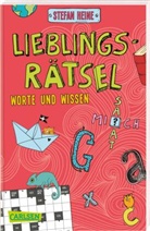 Stefan Heine - Lieblingsrätsel - Wörter und Wissen, ab 8 Jahren (Kreuzworträtsel, Buchstabensalat, Geheimcodes und vieles mehr)