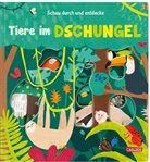 Julia Hofmann, Hannah Tolson - Schau durch und entdecke: Tiere im Dschungel