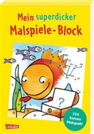 Eva Muszynski - Mein superdicker Malspiele-Block