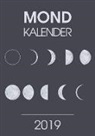 Andreas Baum, Andreas Baum, Andreas Baum - Mondkalender 2019 - Ein Terminkalender und Planer mit den neuen Mondphasen für 2019 - Praktischer Kalender für Unterwegs