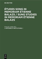 6 sect : Sciences économiques et, François Aubin, Françoise Aubin - Histoire et institutions, 1