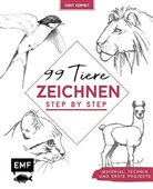 Edition Michael Fischer, Edition Michael Fischer - Kunst Kompakt: 99 Tiere zeichnen Step by Step