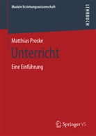 Proske, Matthias Proske - Unterricht