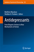H Preskorn, H Preskorn, Matthe Macaluso, Matthew Macaluso, Sheldon H. Preskorn - Antidepressants