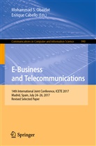 Cabello, Cabello, Enrique Cabello, Mohammad S. Obaidat, Mohamma S Obaidat, Mohammad S Obaidat - E-Business and Telecommunications