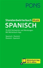PONS Standardwörterbuch Plus Spanisch, m.  Buch, m.  Online-Zugang