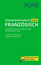 PONS Standardwörterbuch: PONS Standardwörterbuch Plus Französisch, m.  Buch, m.  Online-Zugang