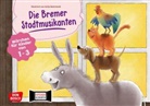 Brüder Grimm, Jacob Grimm, Wilhelm Grimm, Antje Bohnstedt - Die Bremer Stadtmusikanten. Kamishibai Bildkartenset