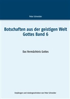 Peter Schneider - Botschaften aus der geistigen Welt Gottes    Band 6
