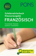 PONS Schülerwörterbuch: PONS Schülerwörterbuch Klausurausgabe Französisch, m.  Buch, m.  Online-Zugang