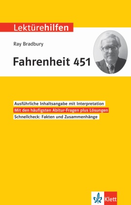 Ray Bradbury, Peter Bruck - Lektürehilfen Ray Bradbury, Fahrenheit 451 - Interpretationshilfe für Oberstufe und Abitur in englischer Sprache