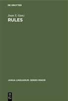 Joan S Ganz, Joan S. Ganz - Rules