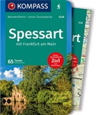 Astrid Sturm - KOMPASS Wanderführer Spessart mit Frankfurt am Main, 65 Touren mit Extra-Tourenkarte