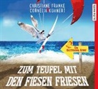 Christian Franke, Christiane Franke, Cornelia Kuhnert, Tetje Mierendorf - Zum Teufel mit den fiesen Friesen, 4 Audio-CDs (Hörbuch)