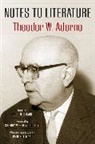 Theodor W. Adorno - Notes to Literature