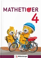 Matthia Heidenreich, Matthias Heidenreich, Thoma Laubis, Thomas Laubis, Ev Schnitzer, Eva Schnitzer... - Mathetiger, Neubearbeitung 2016 - 4: Mathetiger 4 - Buchausgabe