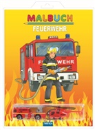 Trötsch Verlag GmbH &amp; Co. KG, Trötsc Verlag GmbH &amp; Co KG, Trötsch Verlag GmbH &amp; Co KG - Malbuch Feuerwehr, m. 2 Spielzeugen