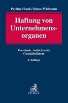 Stefa Bank, Stefan Bank, Reinhar Patzina, Reinhard Patzina, Mich Simon-Widmann, Michaele Simon-Widmann - Haftung von Unternehmensorganen