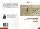 Hubert Parapu Tung - Guide Mémoire de l'Animateur Rural, GMAR en sigle