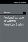 Dr. Jack Grieve, Jack Grieve, GRIEVE JACK - Regional Variation in Written American English