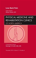 Alison Stout, Stout Alison - Low Back Pain, An Issue of Physical Medicine and Rehabilitation Clinics