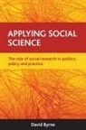 David Byrne, David (School of Applied Social Sciences Byrne, David S. Byrne, David S. Byrne - Applying social science