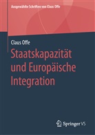 Claus Offe - Staatskapazität und Europäische Integration