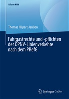 Thomas Hilpert-Janßen - Fahrgastrechte und -pflichten der ÖPNV-Linienverkehre nach dem PBefG