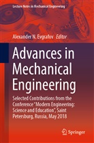Alexander N. Evgrafov, Alexande N Evgrafov, Alexander N Evgrafov - Advances in Mechanical Engineering
