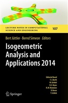 Ber Jüttler, Bert Jüttler, Simeon, Simeon, Bernd Simeon - Isogeometric Analysis and Applications 2014