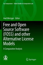 Axe Metzger, Axel Metzger - Free and Open Source Software (FOSS) and other Alternative License Models