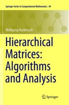 Wolfgang Hackbusch - Hierarchical Matrices: Algorithms and Analysis