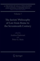 Michael Lobban, G Stein, Andrea Padovani, Peter G. Stein - A Treatise of Legal Philosophy and General Jurisprudence, 2 Teile