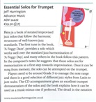 Jeff Harrington - Essential Solos for Trumpet, m. MP3-CD