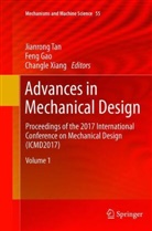 Feng Gao, Jianrong Tan, Changle Xiang - Advances in Mechanical Design, 2 Teile