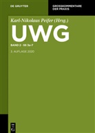Ti Dornis, Tim Dornis, Ja Eichelberger, Jan Eichelberger, Jan Eichelberger u a, Jochen Glöckner... - UWG - Band 2: §§ 3a-7