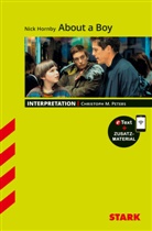 Nick Hornby, Christoph M Peters, Christoph M. Peters - STARK Nick Hornby: About a Boy - Englisch - Interpretationen, m. 1 Buch, m. 1 Beilage
