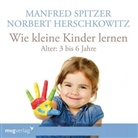 Norbert Herschkowitz, Manfre Spitzer, Manfred Spitzer - Wie kleine Kinder lernen - von 3-6 Jahren, 1 Audio-CD (Livre audio)