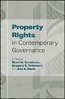 Staci M. (EDT)/ Peterson Zavattaro, Ann E Davis, Ann E. Davis, Davis Ann E., Gregory R Peterson, Gregory R. Peterson... - Property Rights in Contemporary Governance
