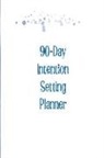 The Happy Journals - 90-Day Intention Setting Planner: The Perfect Planner to Set Your Intentions for More Happiness, Success, and Productivity with a Blue Cloudy Design
