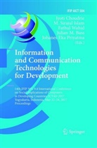 Julian M. Bass, Jyoti Choudrie, M. Sirajul Islam, Johanes Eka Priyatma, Sirajul Islam, M Sirajul Islam... - Information and Communication Technologies for Development