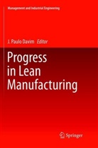 J. Paulo Davim, Paulo Davim, J Paulo Davim - Progress in Lean Manufacturing