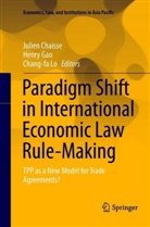 Julien Chaisse, Henr Gao, Henry Gao, Chang-fa Lo - Paradigm Shift in International Economic Law Rule-Making